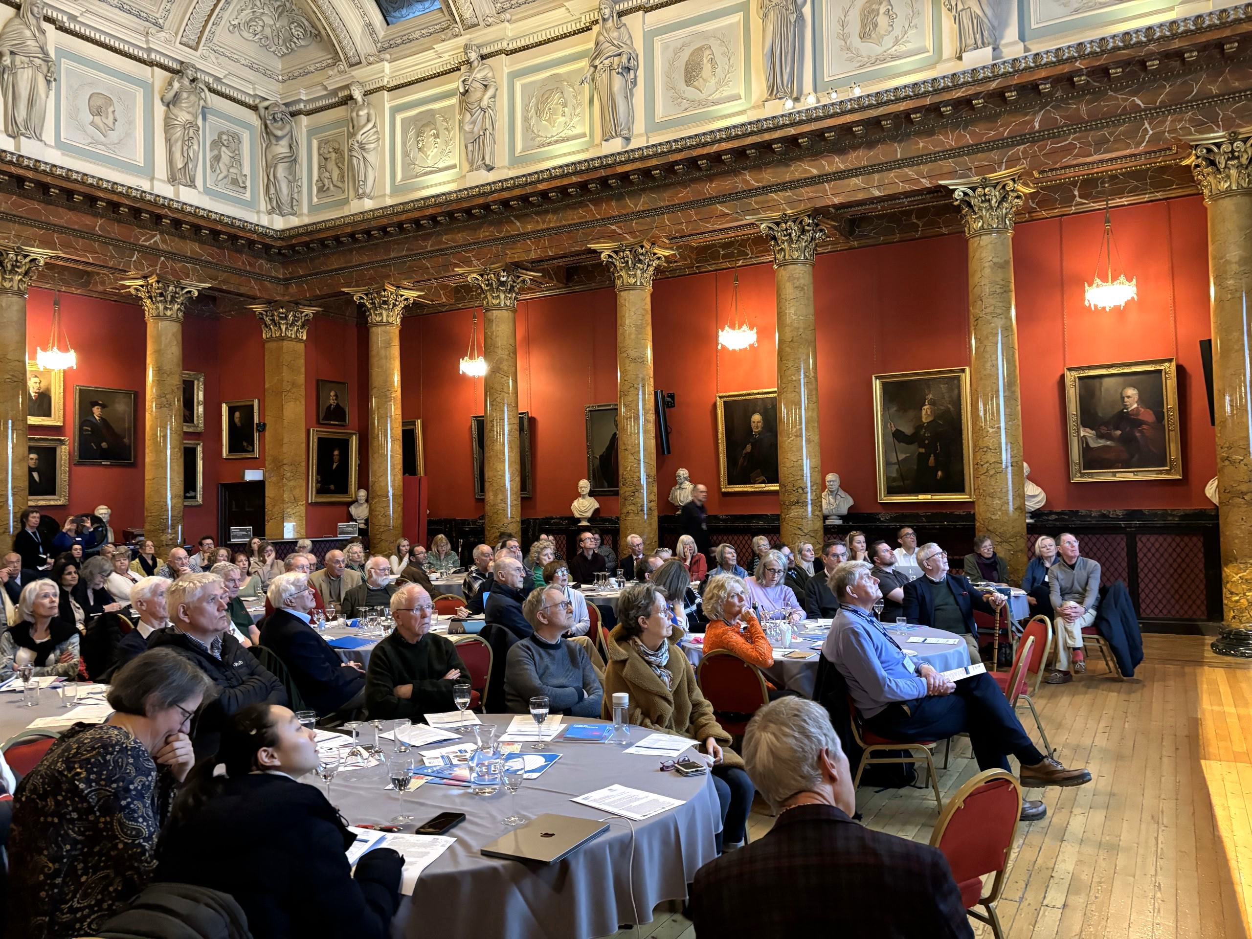 Parkinsons Research in Scotland event crowd